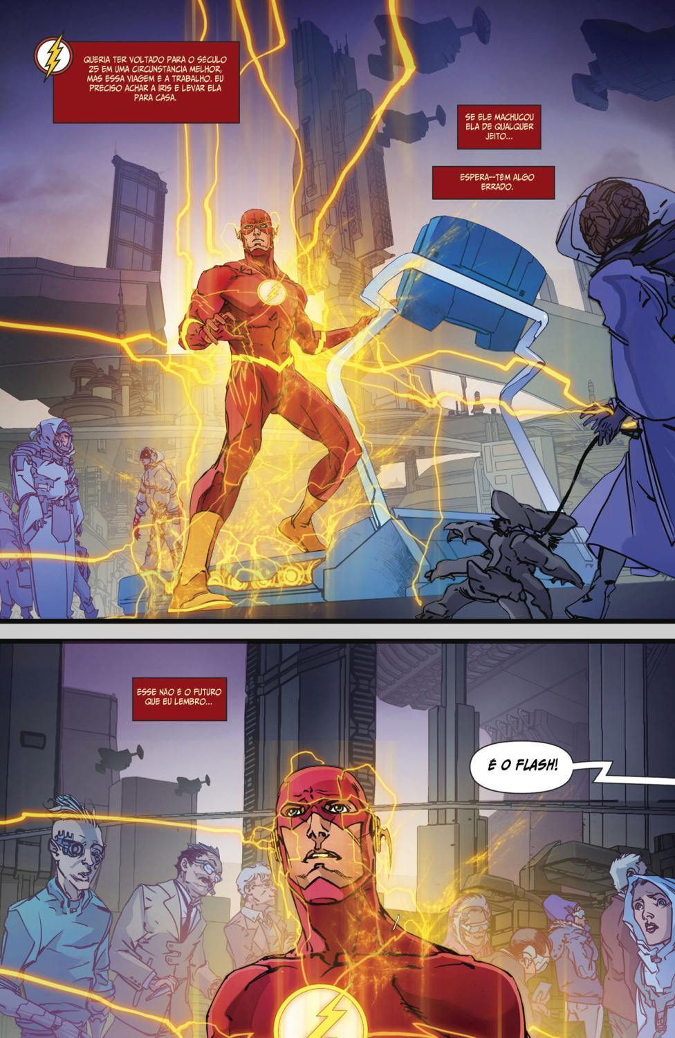 Read DC Rebirth - Flash (PT-BR) PT Manga Online