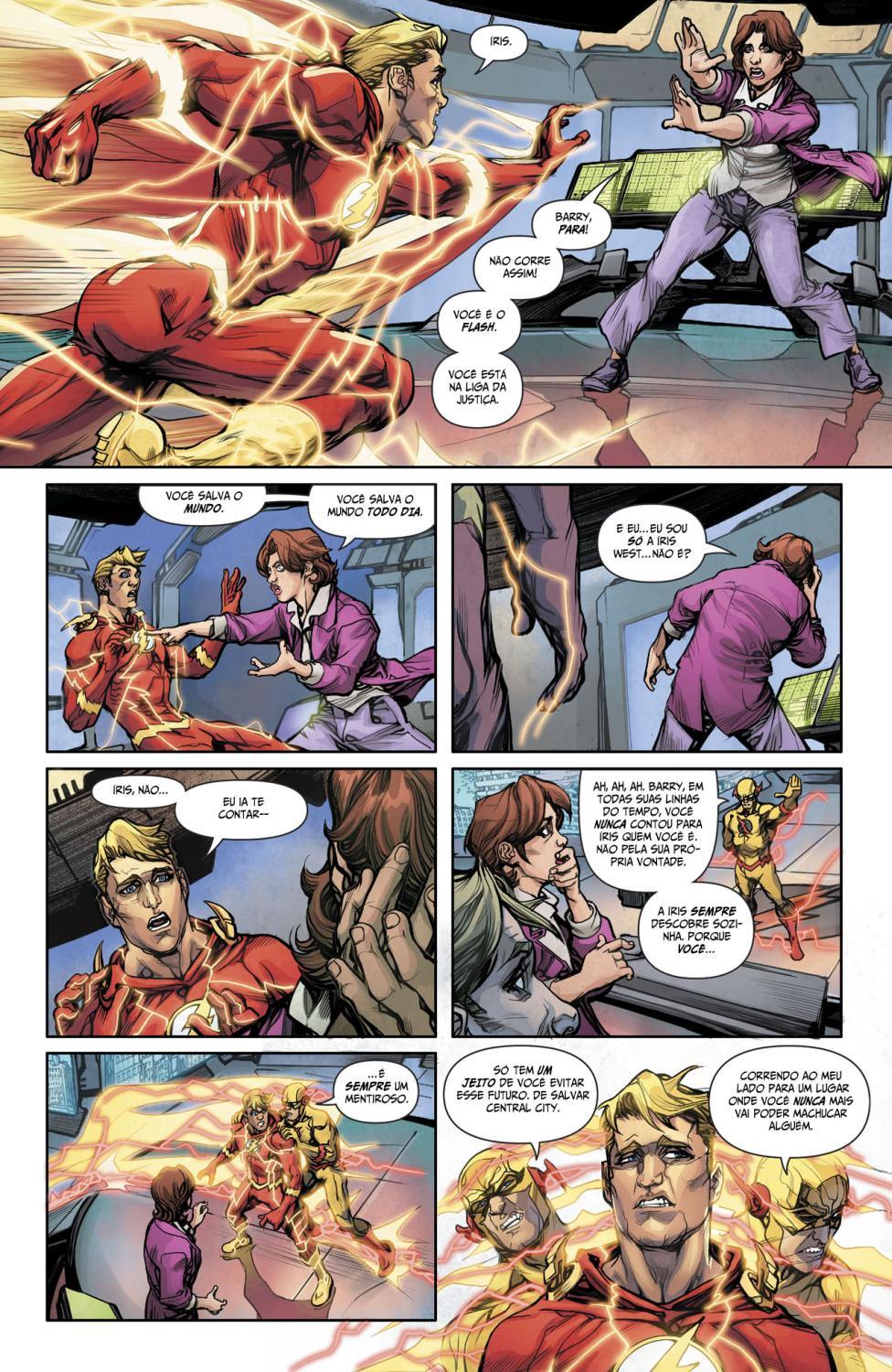 Read DC Rebirth - Flash (PT-BR) PT Manga Online