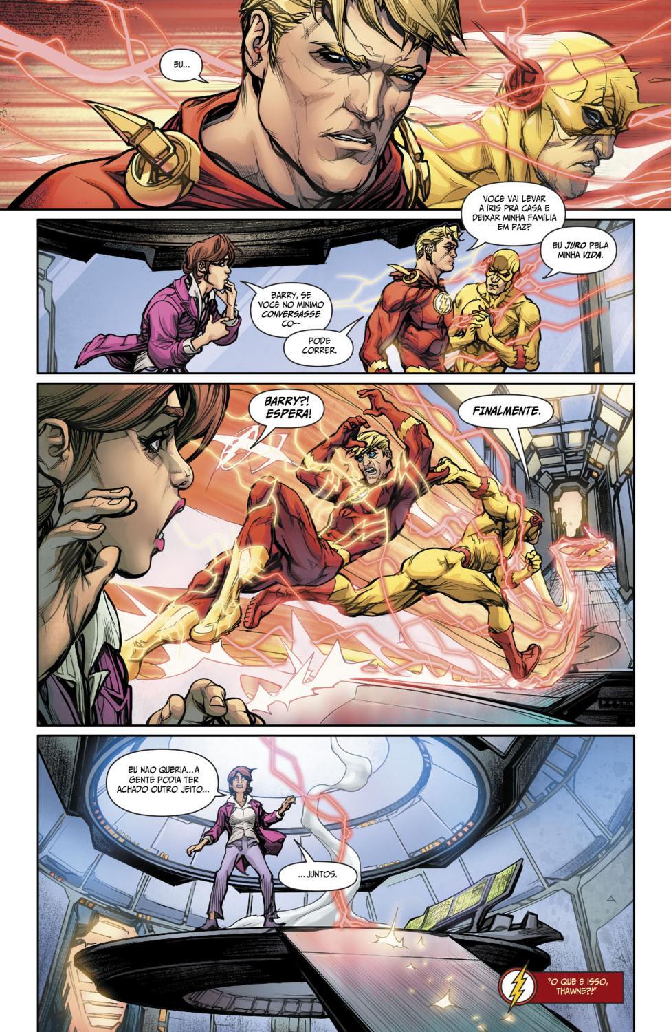 Read DC Rebirth - Flash (PT-BR) PT Manga Online