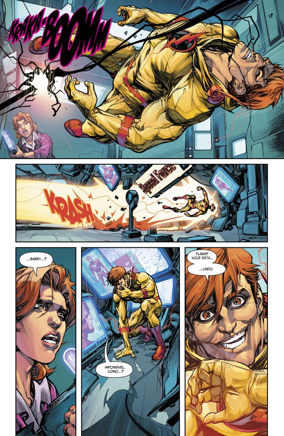 Read DC Rebirth - Flash (PT-BR) PT Manga Online