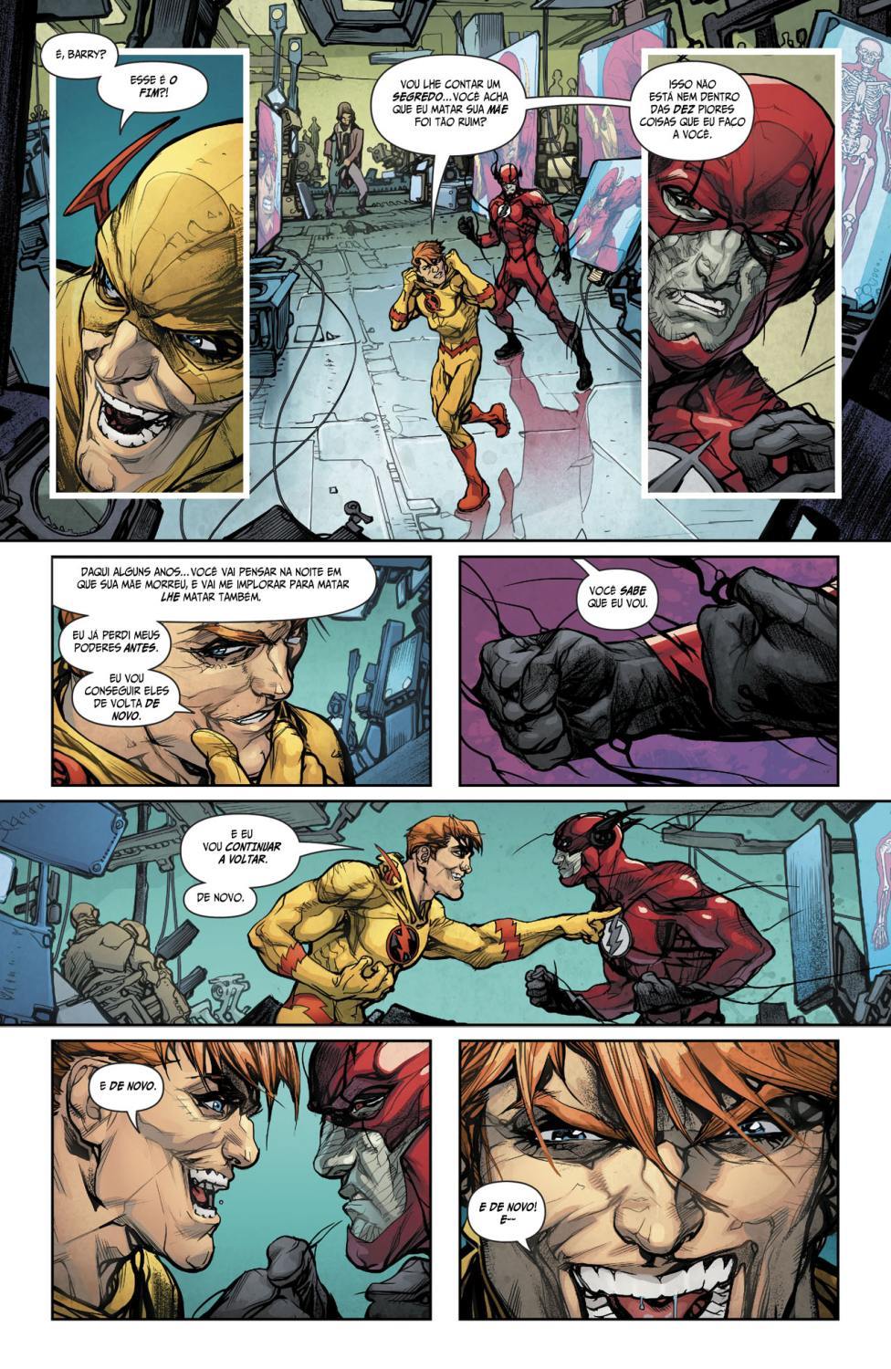 Read DC Rebirth - Flash (PT-BR) PT Manga Online