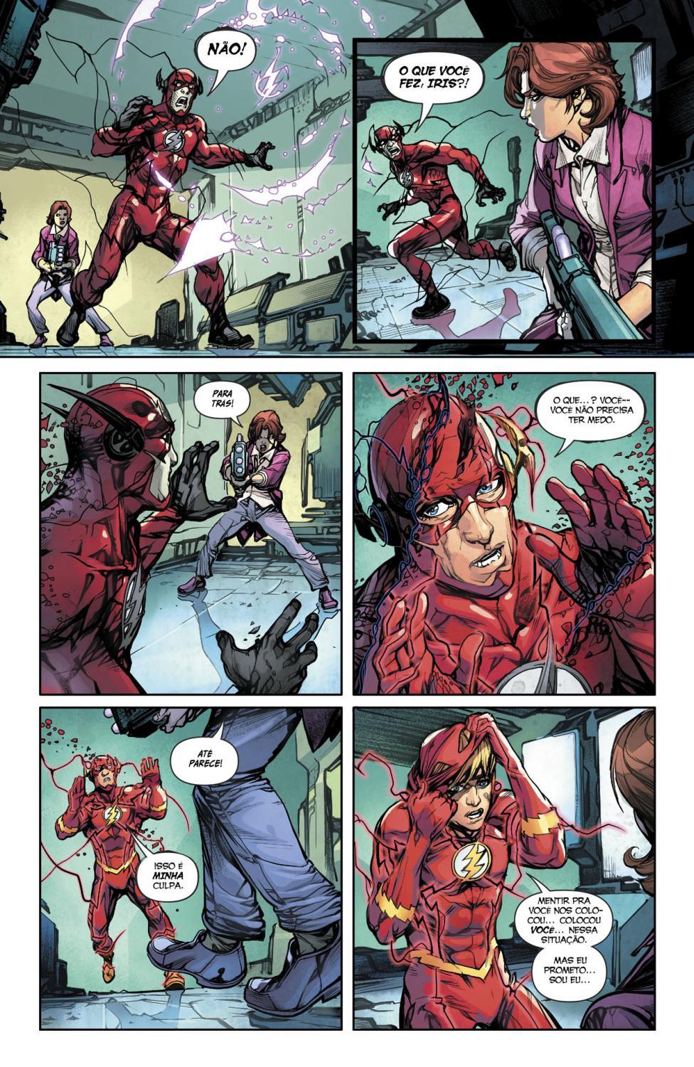 Read DC Rebirth - Flash (PT-BR) PT Manga Online