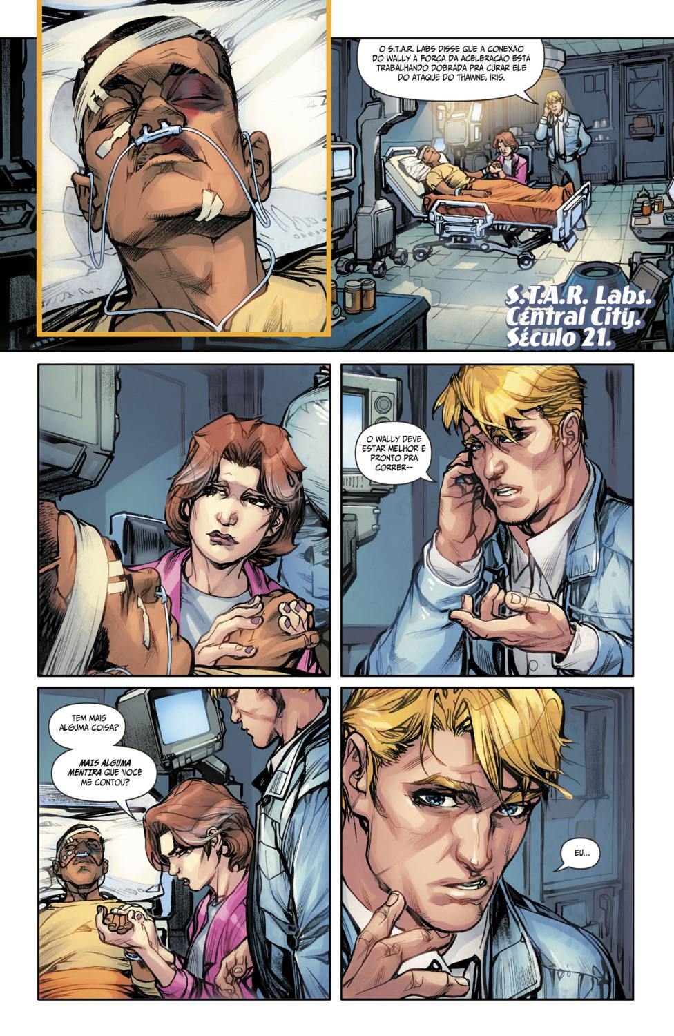 Read DC Rebirth - Flash (PT-BR) PT Manga Online