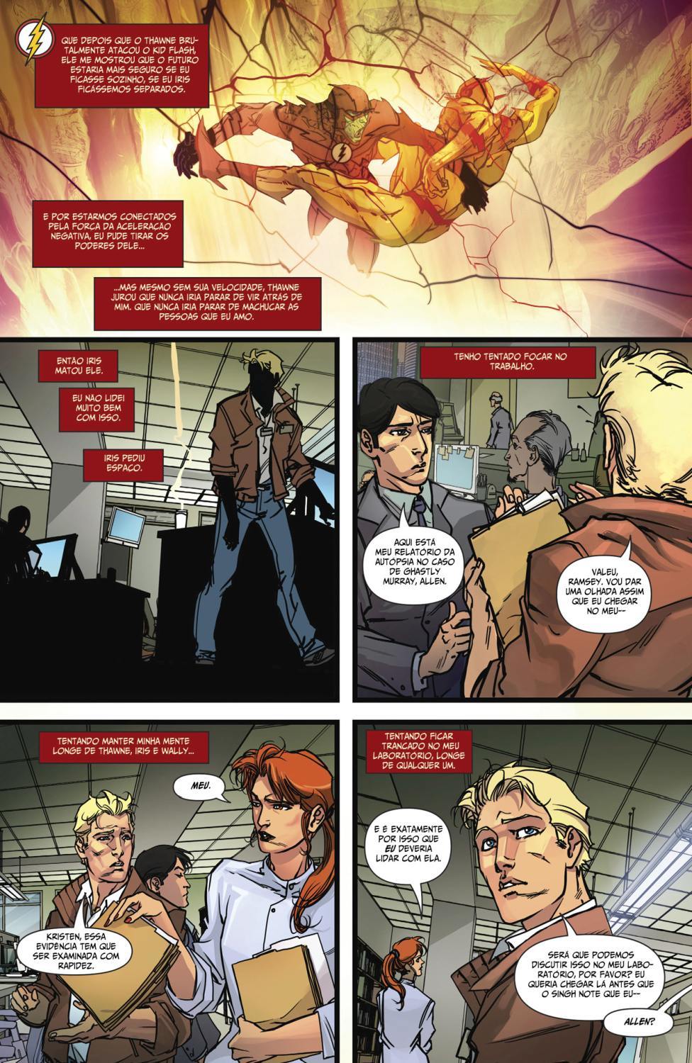 Read DC Rebirth - Flash (PT-BR) PT Manga Online