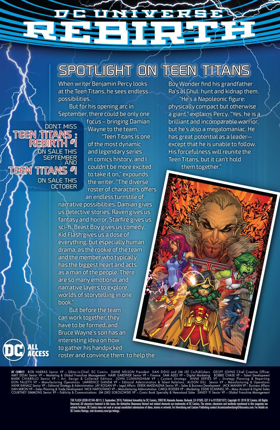 Read DC Rebirth - Flash (PT-BR) PT Manga Online