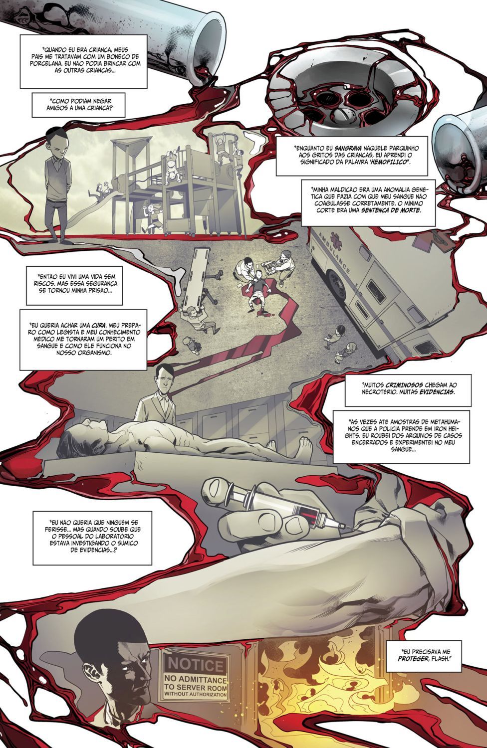 Read DC Rebirth - Flash (PT-BR) PT Manga Online