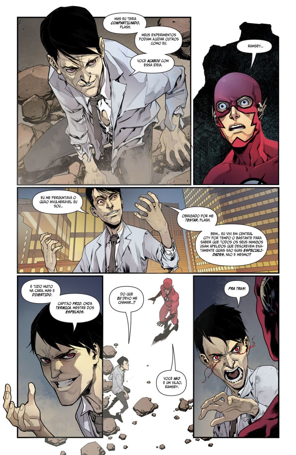 Read DC Rebirth - Flash (PT-BR) PT Manga Online