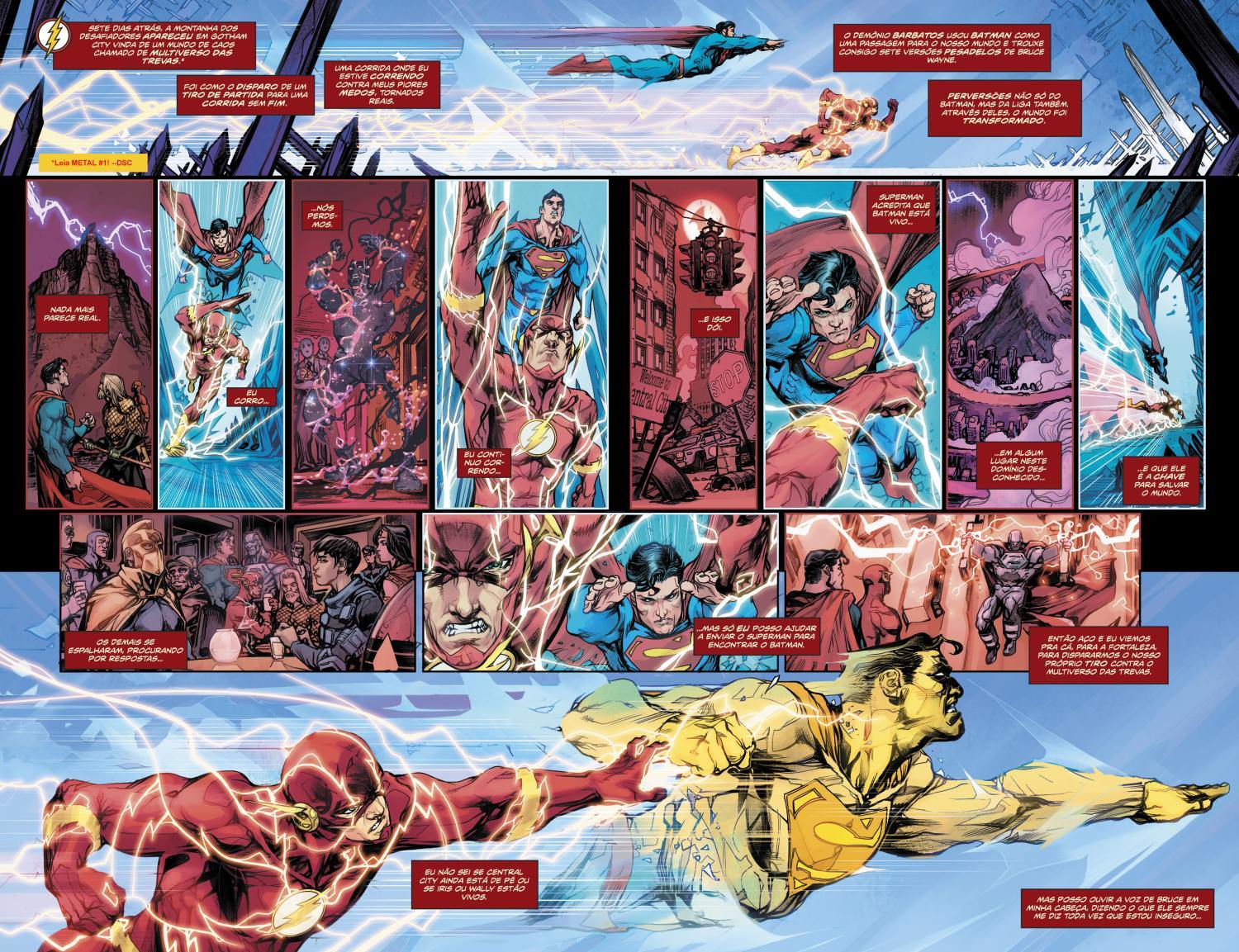 Read DC Rebirth - Flash (PT-BR) PT Manga Online