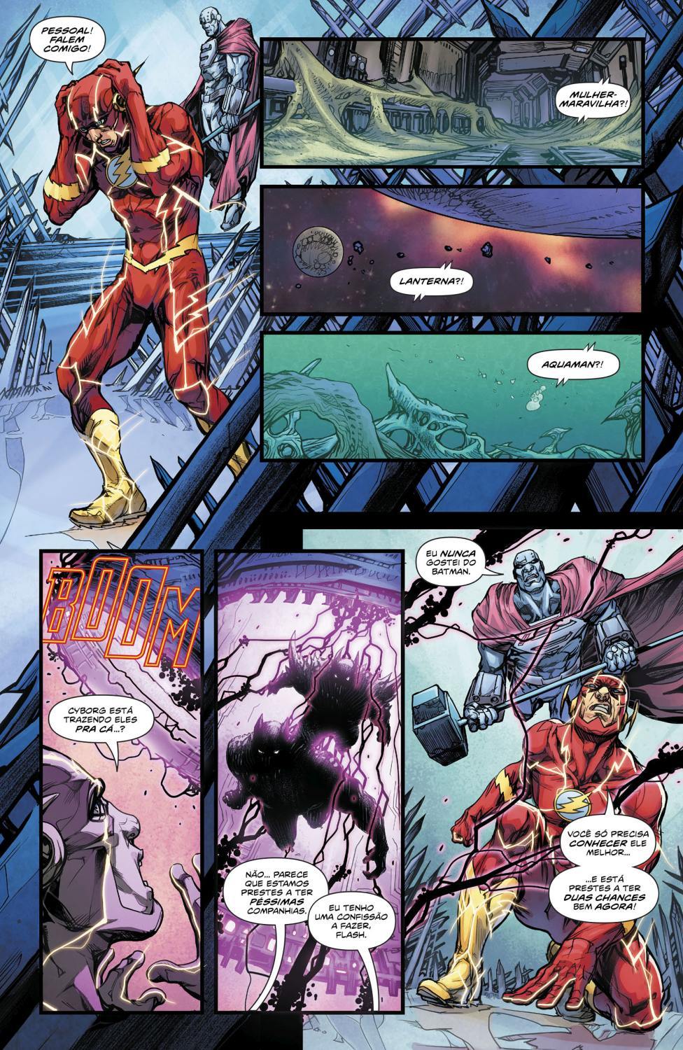 Read DC Rebirth - Flash (PT-BR) PT Manga Online