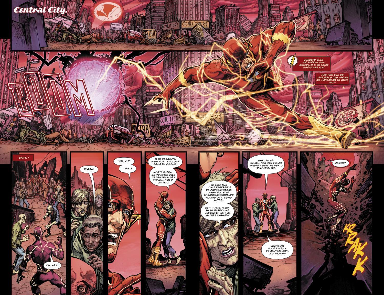 Read DC Rebirth - Flash (PT-BR) PT Manga Online