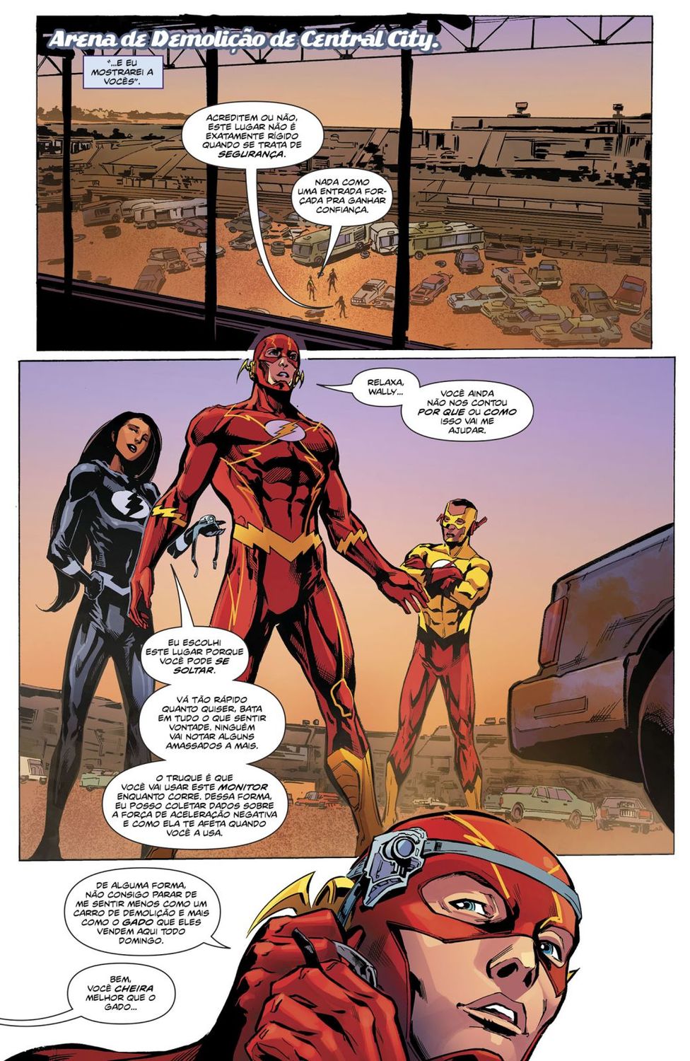 Read DC Rebirth - Flash (PT-BR) PT Manga Online
