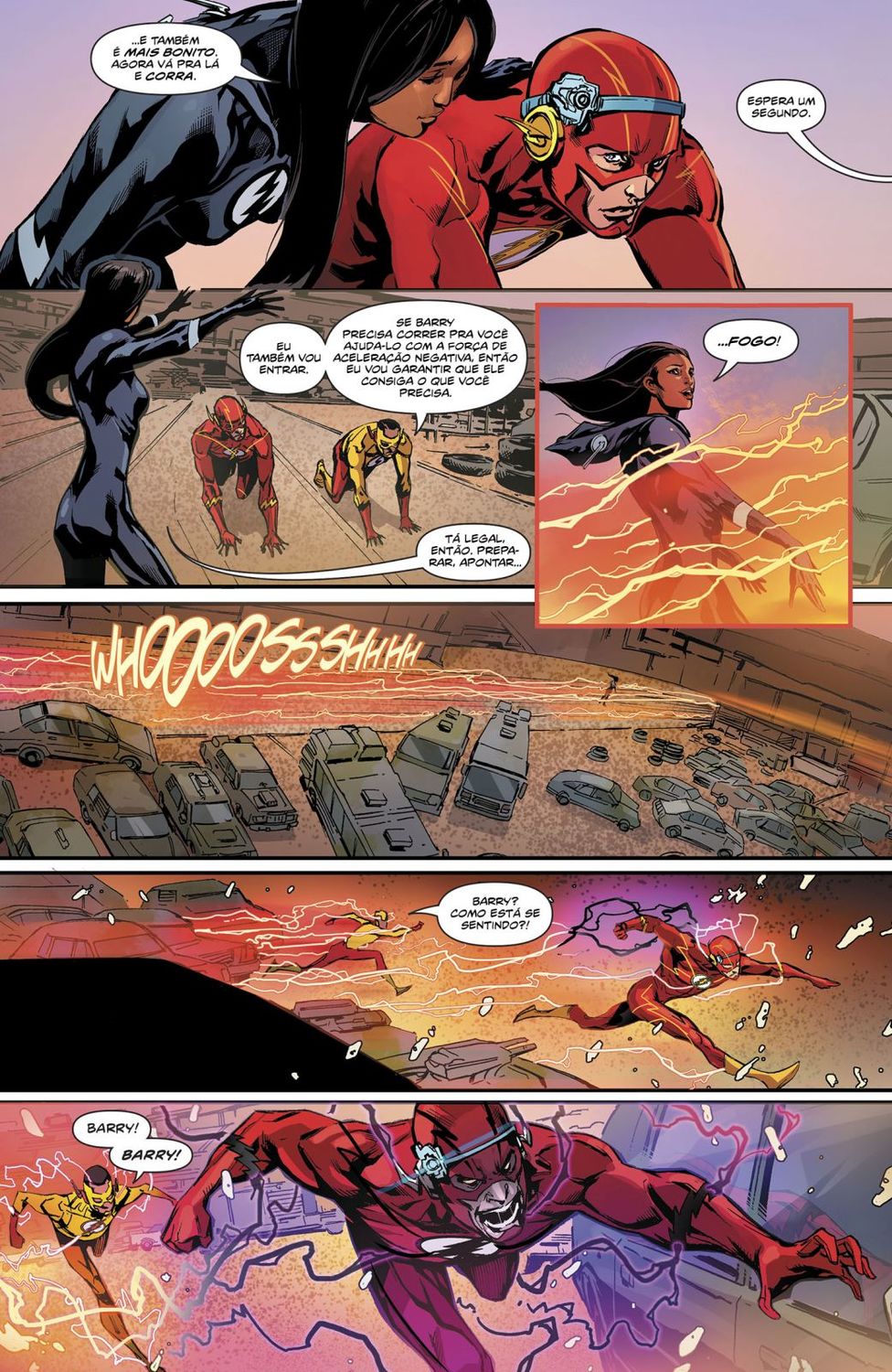 Read DC Rebirth - Flash (PT-BR) PT Manga Online