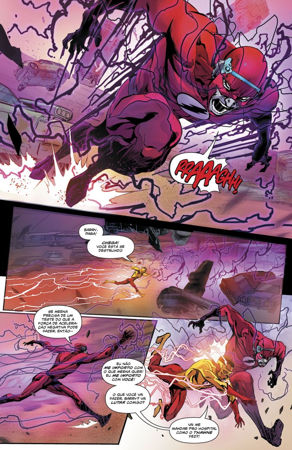Read DC Rebirth - Flash (PT-BR) PT Manga Online
