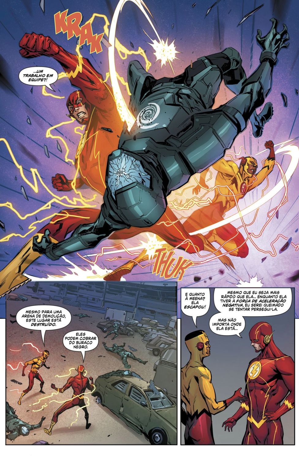 Read DC Rebirth - Flash (PT-BR) PT Manga Online