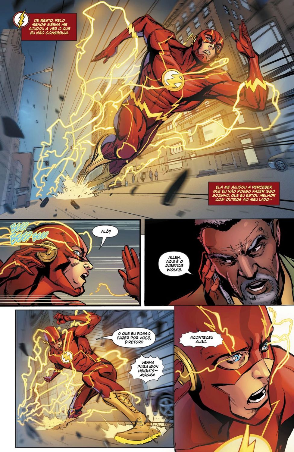 Read DC Rebirth - Flash (PT-BR) PT Manga Online
