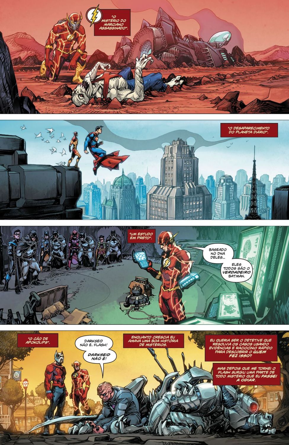 Read DC Rebirth - Flash (PT-BR) PT Manga Online