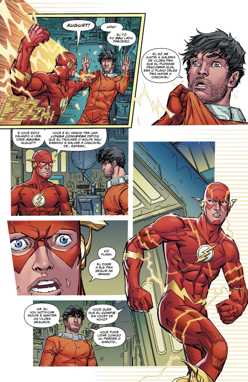 Read DC Rebirth - Flash (PT-BR) PT Manga Online