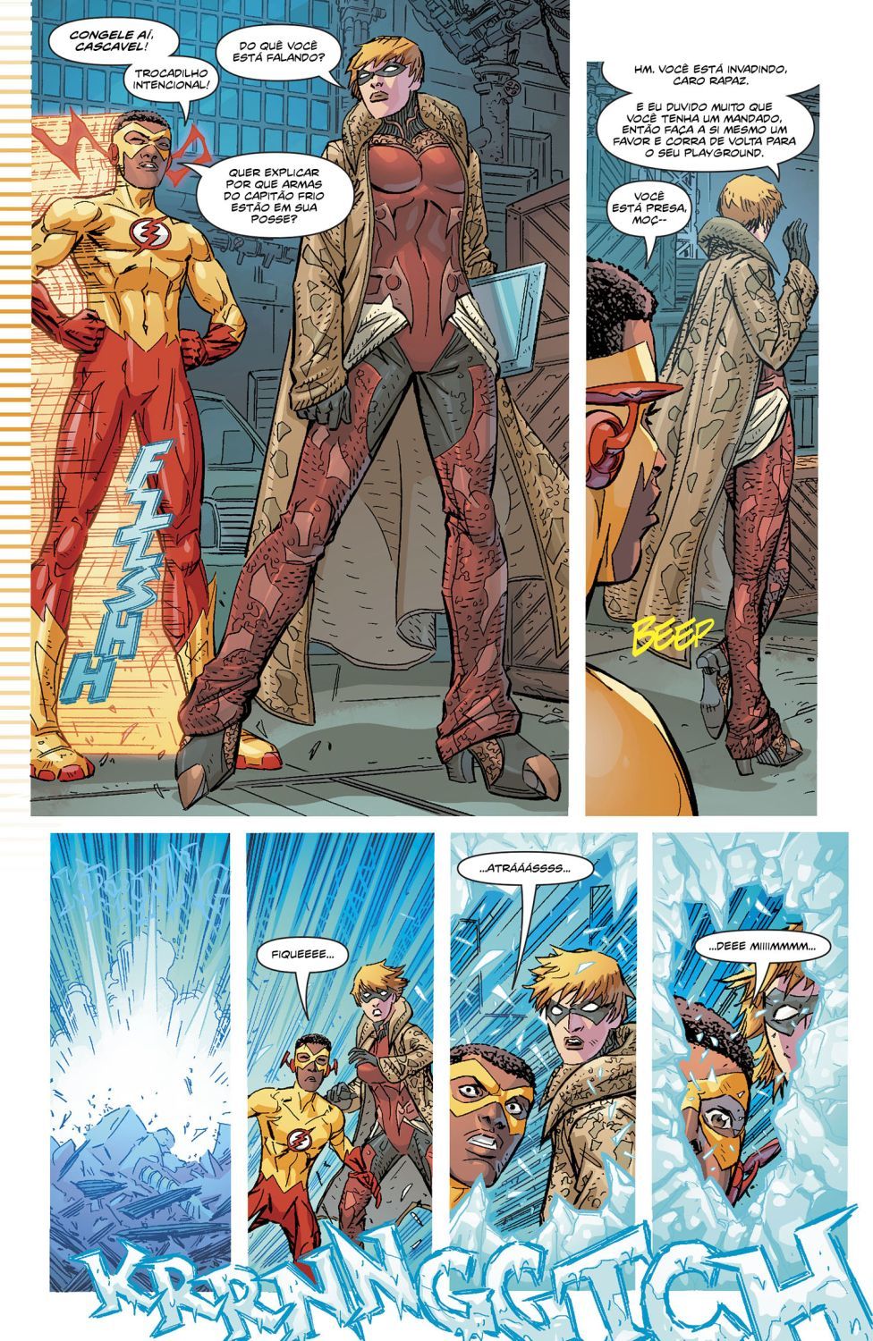 Read DC Rebirth - Flash (PT-BR) PT Manga Online