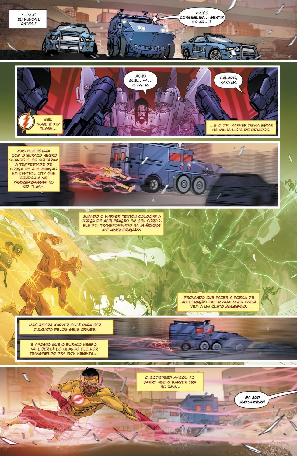 Read DC Rebirth - Flash (PT-BR) PT Manga Online