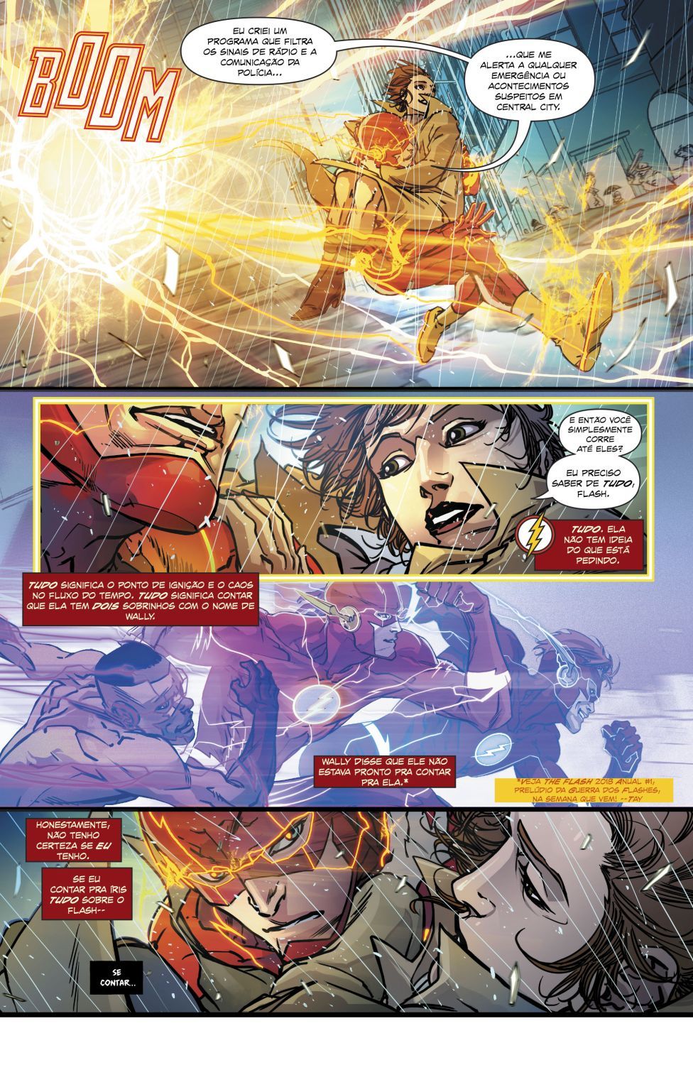 Read DC Rebirth - Flash (PT-BR) PT Manga Online