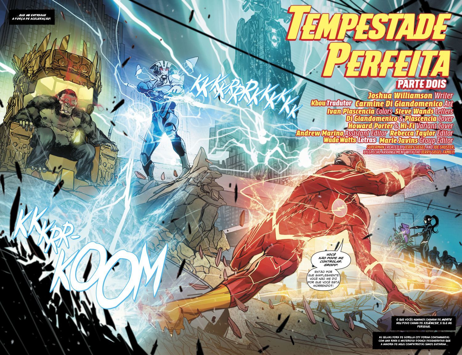 Read DC Rebirth - Flash (PT-BR) PT Manga Online