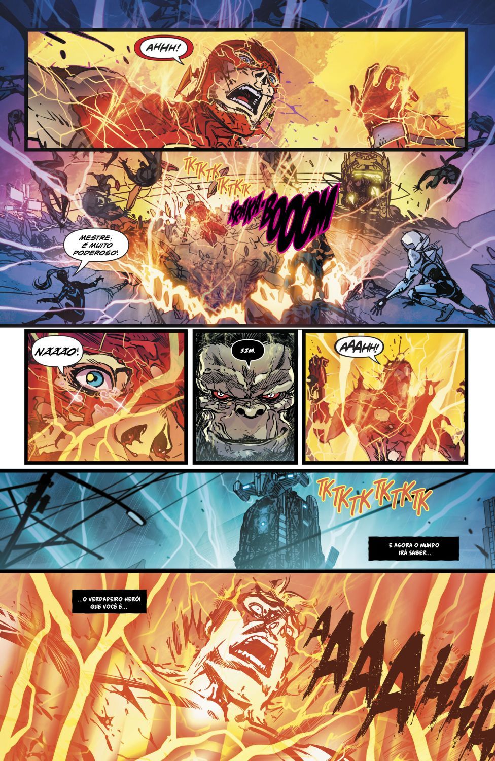 Read DC Rebirth - Flash (PT-BR) PT Manga Online