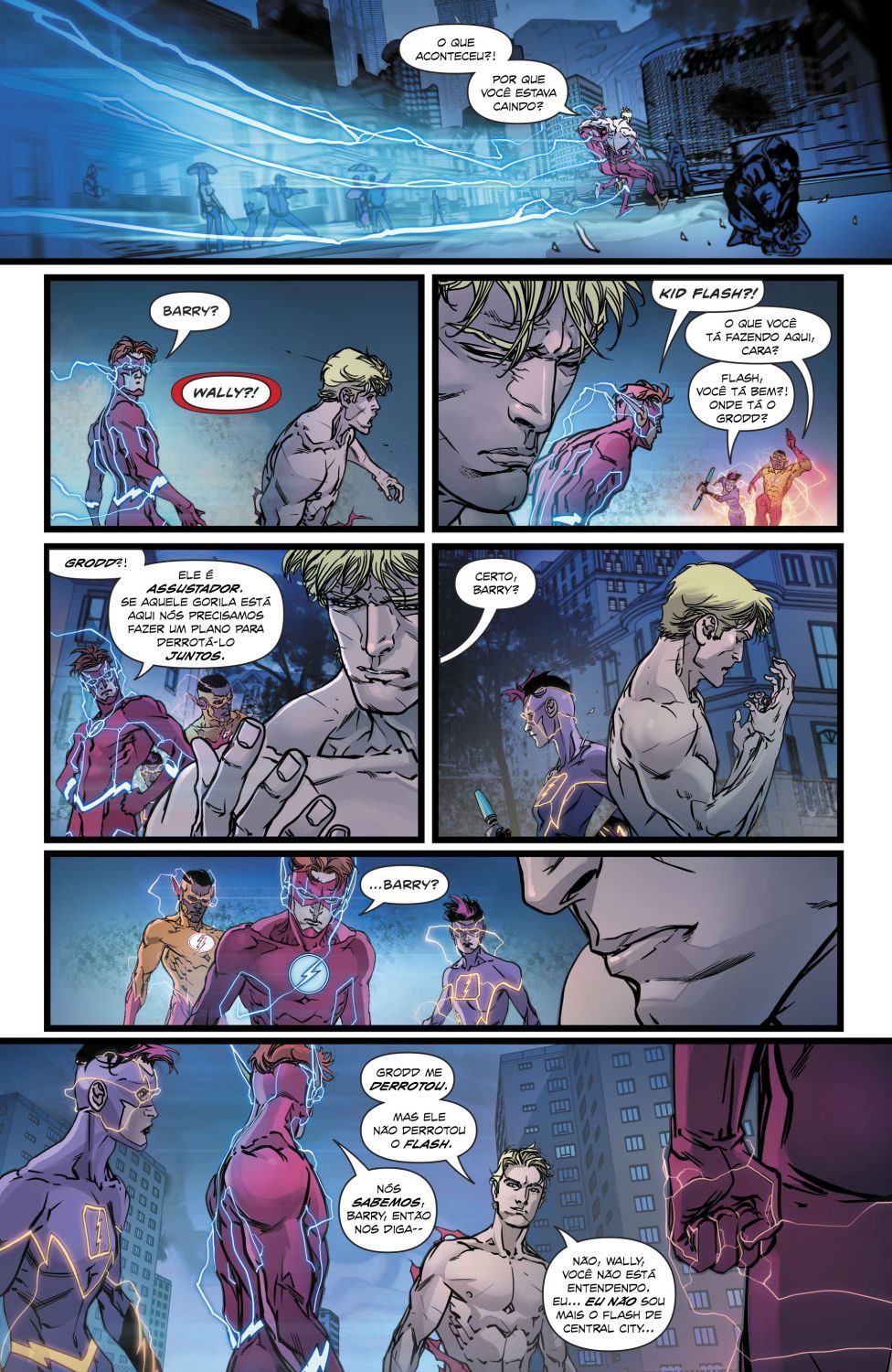 Read DC Rebirth - Flash (PT-BR) PT Manga Online