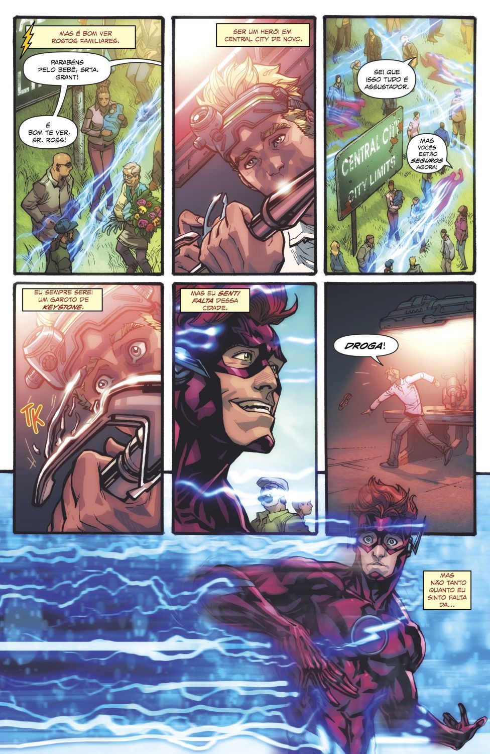 Read DC Rebirth - Flash (PT-BR) PT Manga Online