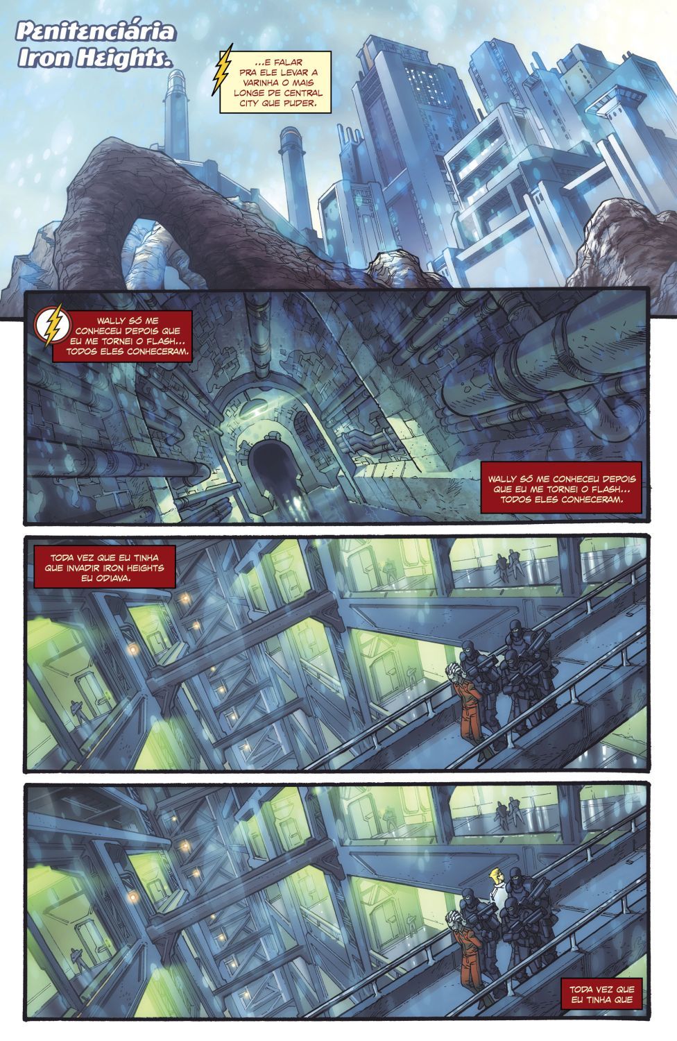Read DC Rebirth - Flash (PT-BR) PT Manga Online