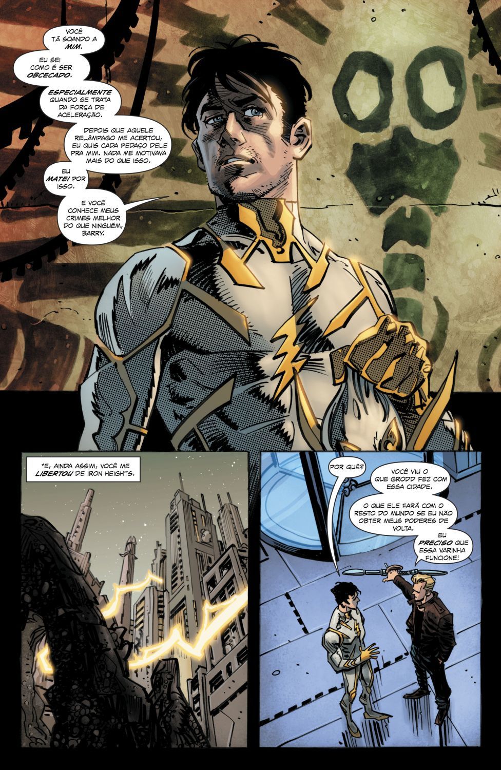Read DC Rebirth - Flash (PT-BR) PT Manga Online