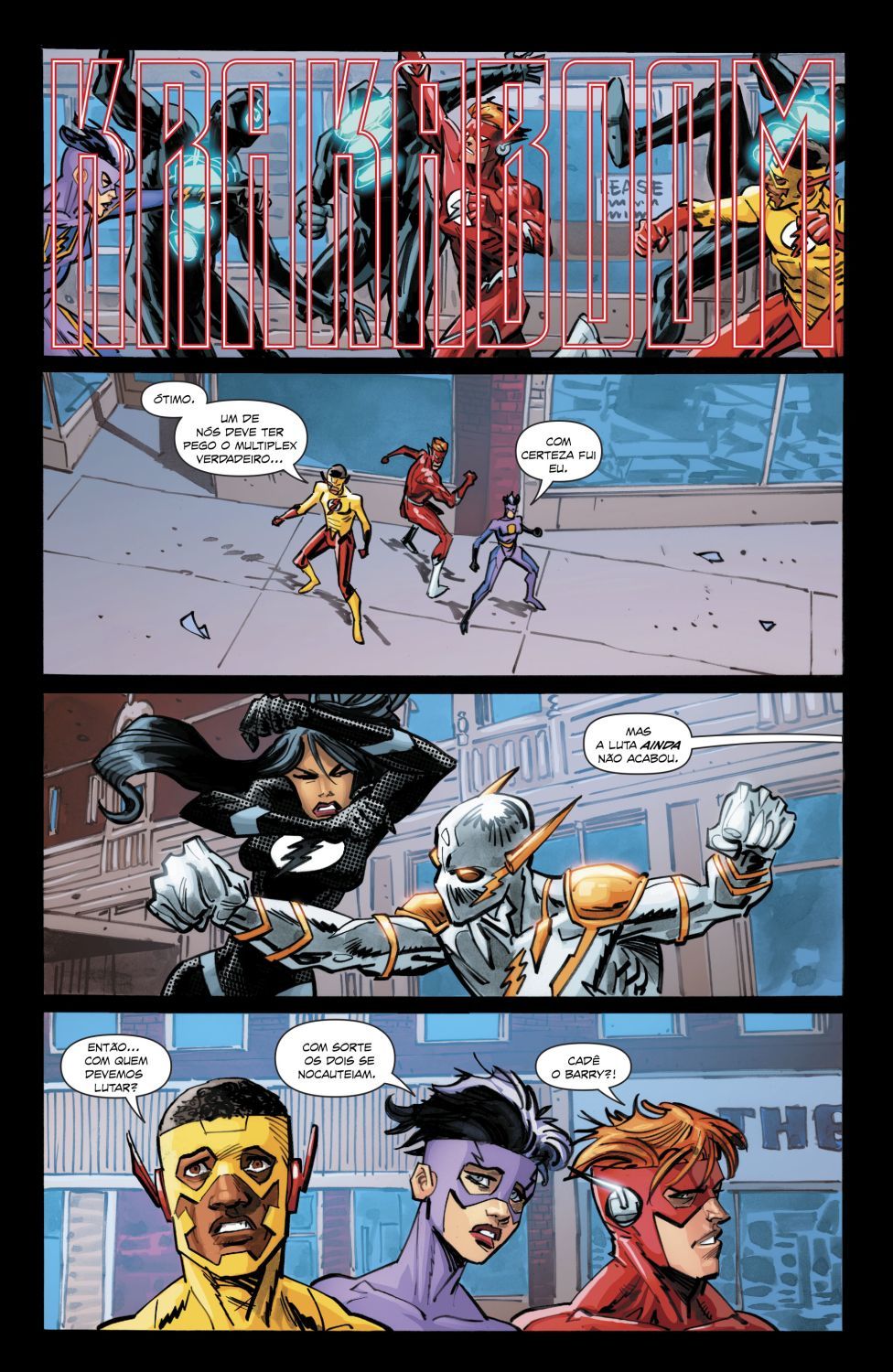 Read DC Rebirth - Flash (PT-BR) PT Manga Online