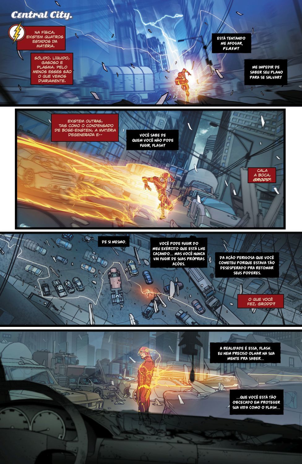 Read DC Rebirth - Flash (PT-BR) PT Manga Online