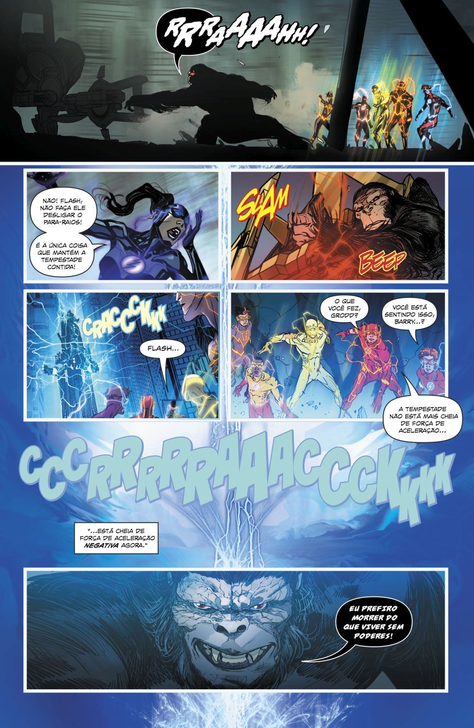 Read DC Rebirth - Flash (PT-BR) PT Manga Online