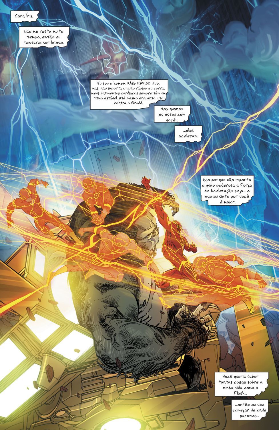 Read DC Rebirth - Flash (PT-BR) PT Manga Online