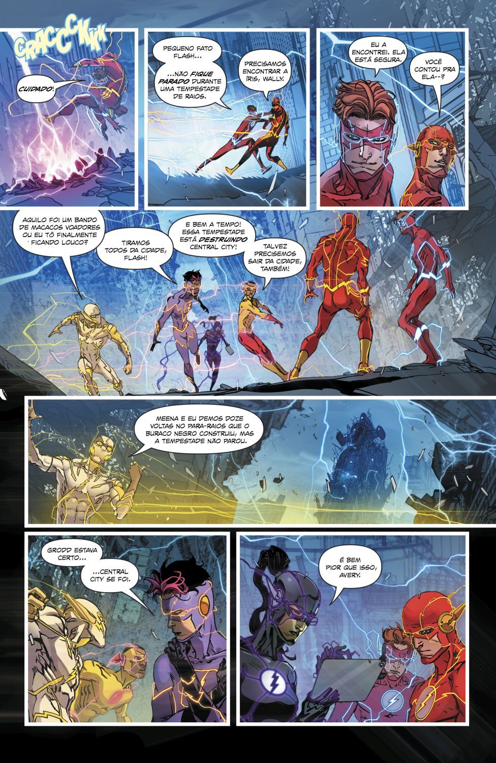 Read DC Rebirth - Flash (PT-BR) PT Manga Online