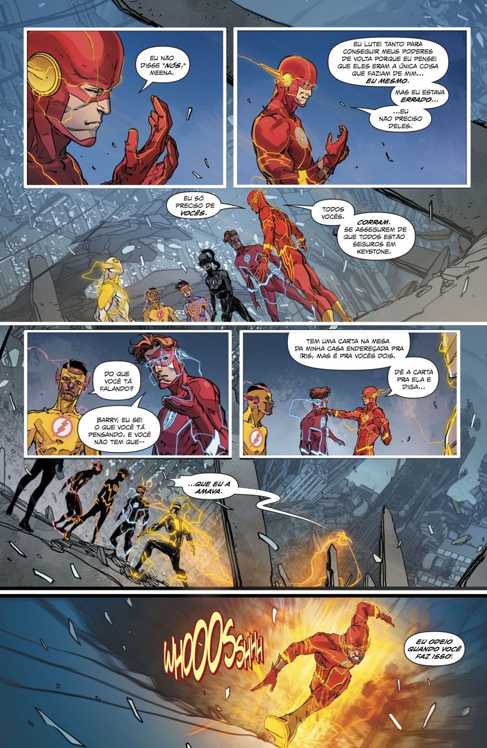Read DC Rebirth - Flash (PT-BR) PT Manga Online