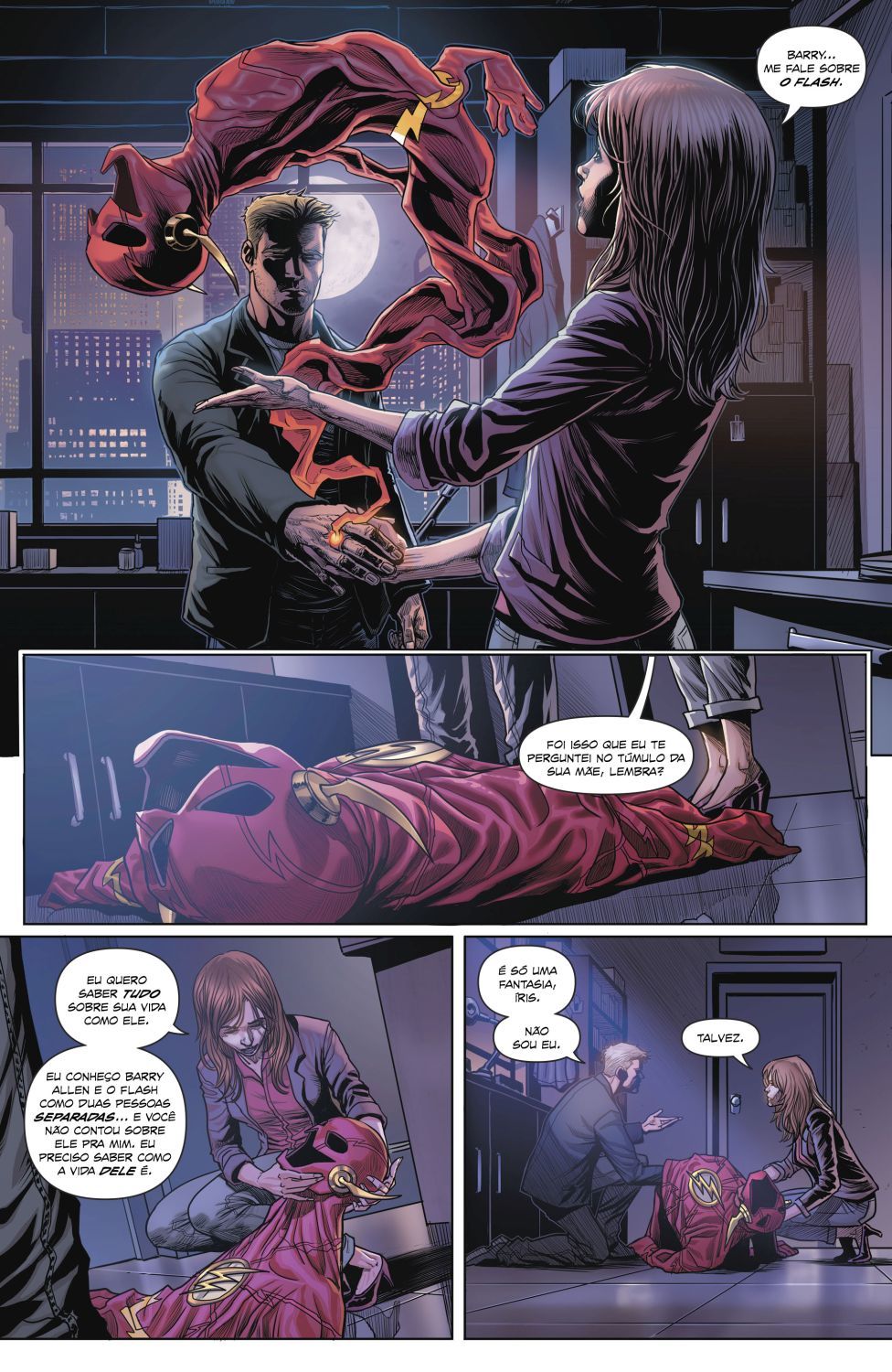 Read DC Rebirth - Flash (PT-BR) PT Manga Online