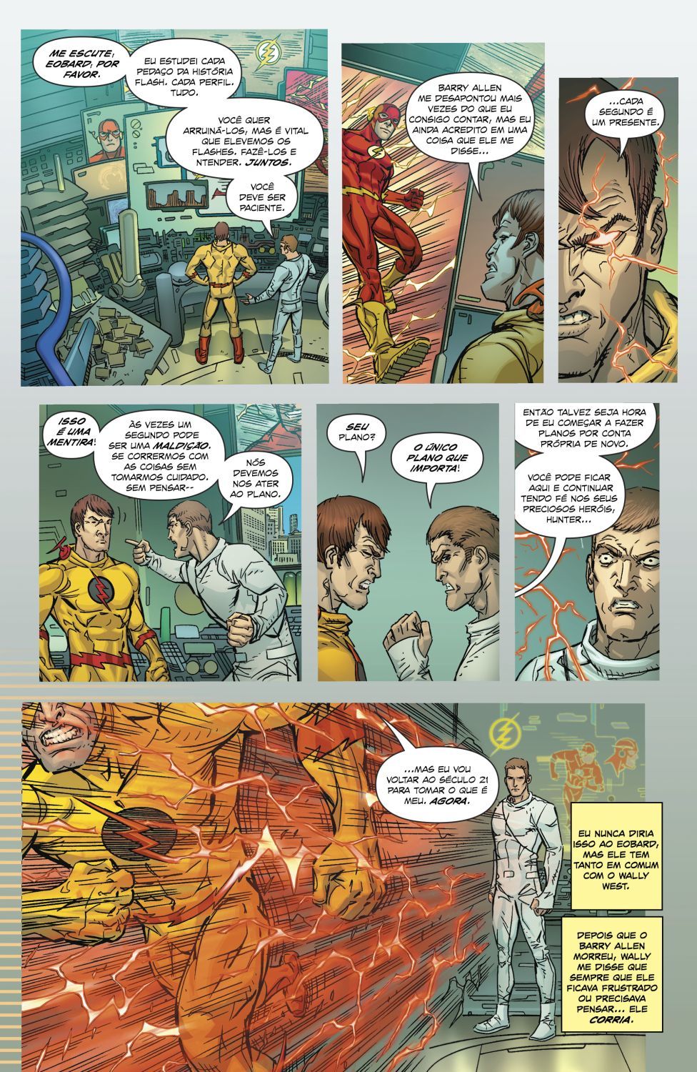 Read DC Rebirth - Flash (PT-BR) PT Manga Online