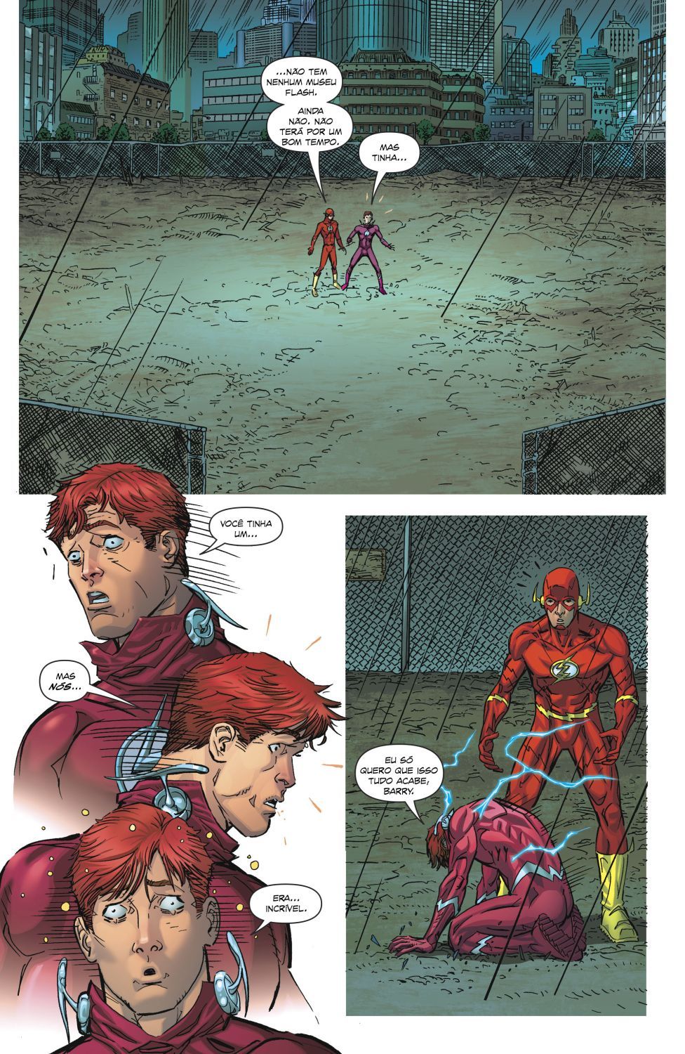 Read DC Rebirth - Flash (PT-BR) PT Manga Online