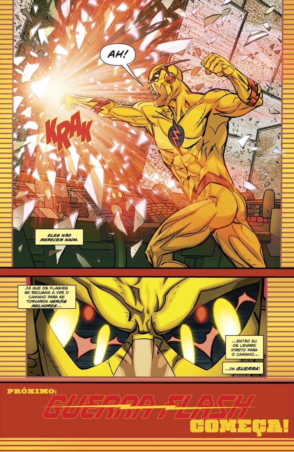 Read DC Rebirth - Flash (PT-BR) PT Manga Online