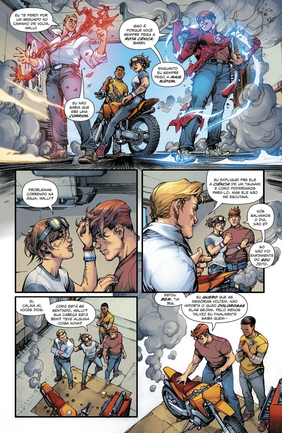 Read DC Rebirth - Flash (PT-BR) PT Manga Online
