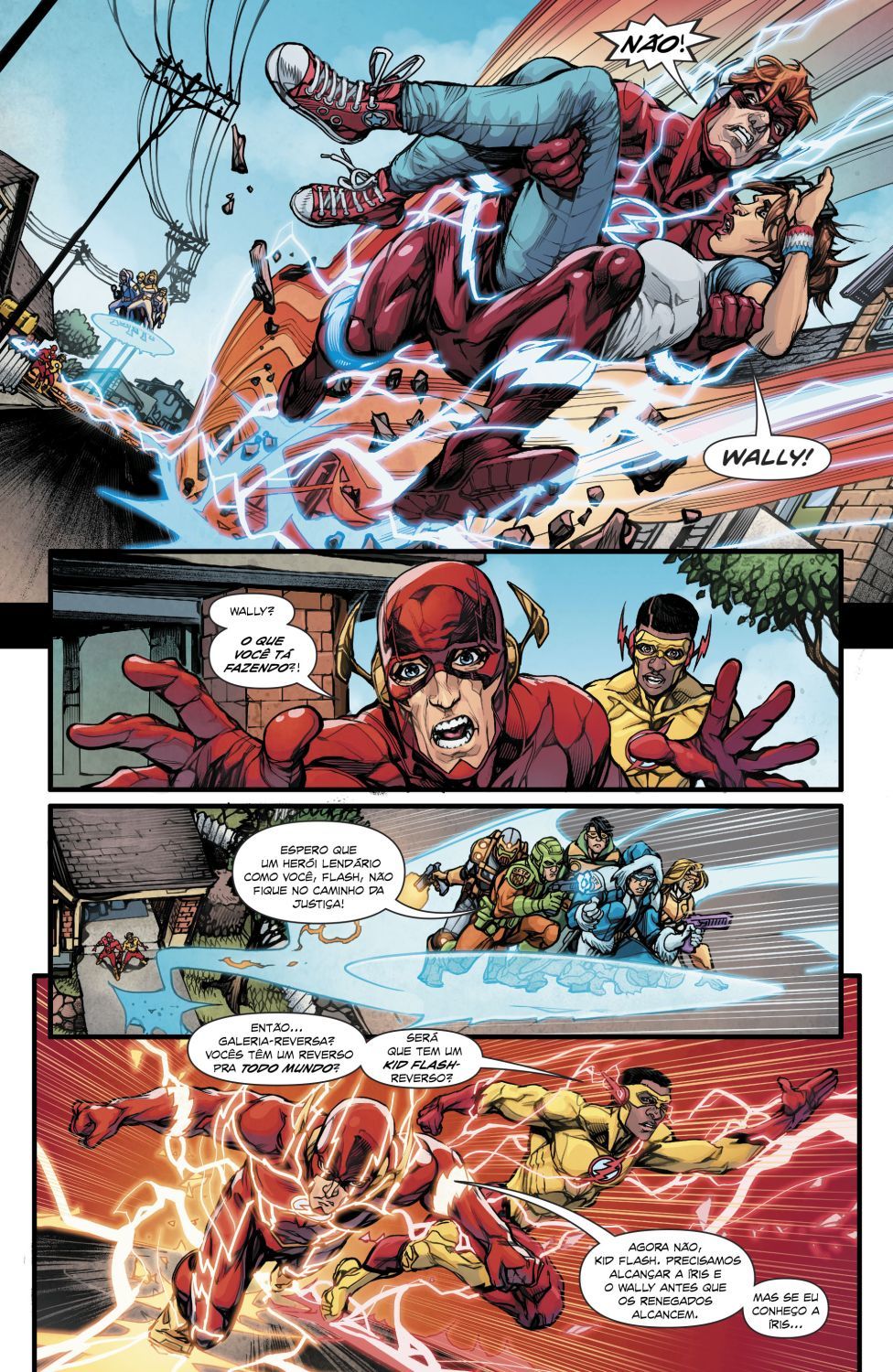 Read DC Rebirth - Flash (PT-BR) PT Manga Online