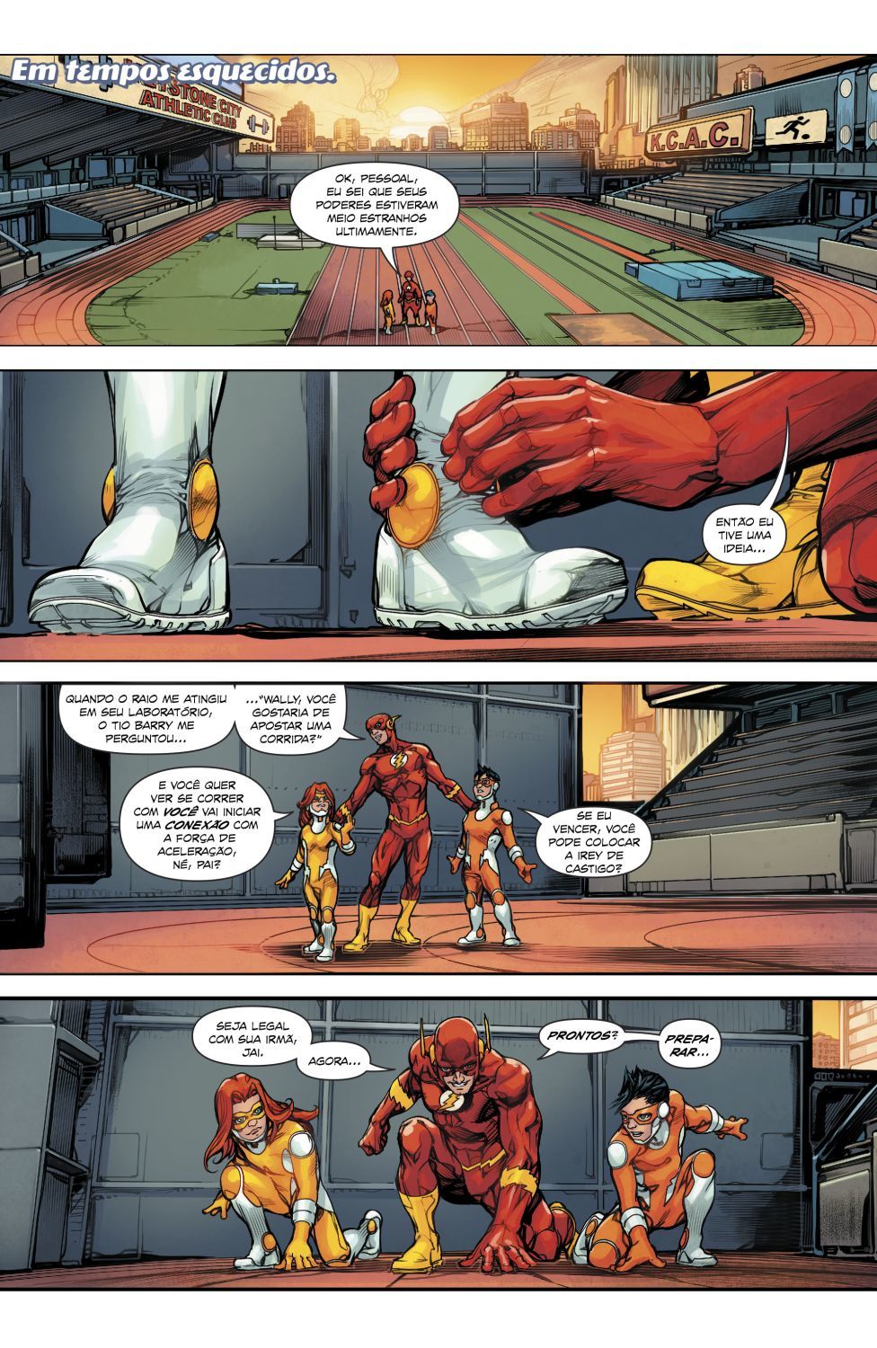 Read DC Rebirth - Flash (PT-BR) PT Manga Online