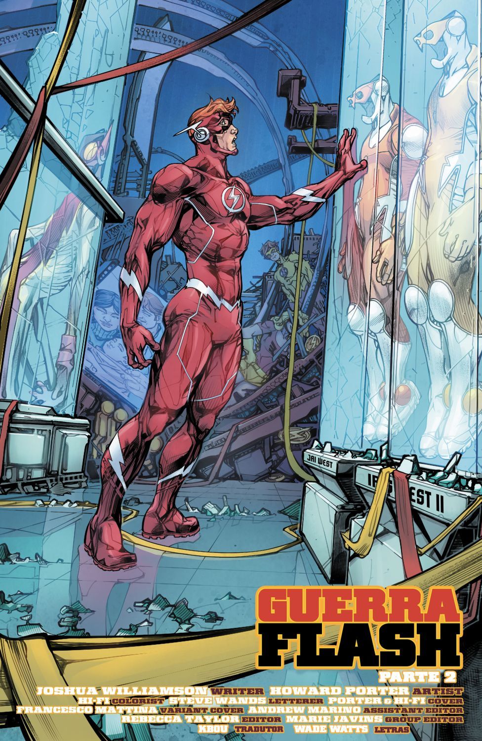 Read DC Rebirth - Flash (PT-BR) PT Manga Online