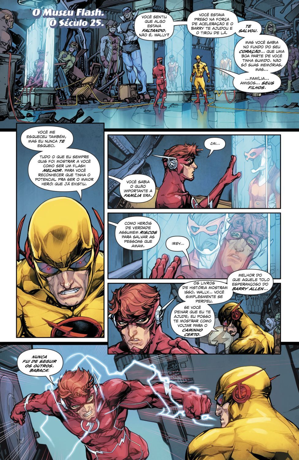 Read DC Rebirth - Flash (PT-BR) PT Manga Online