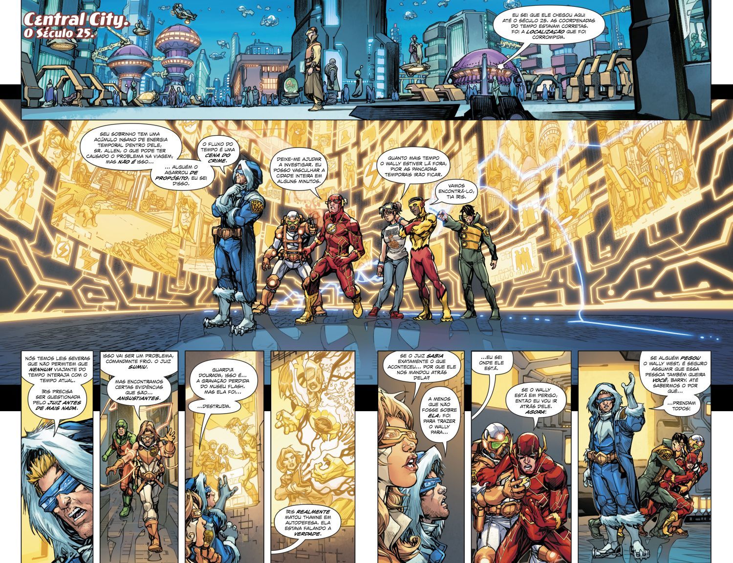 Read DC Rebirth - Flash (PT-BR) PT Manga Online