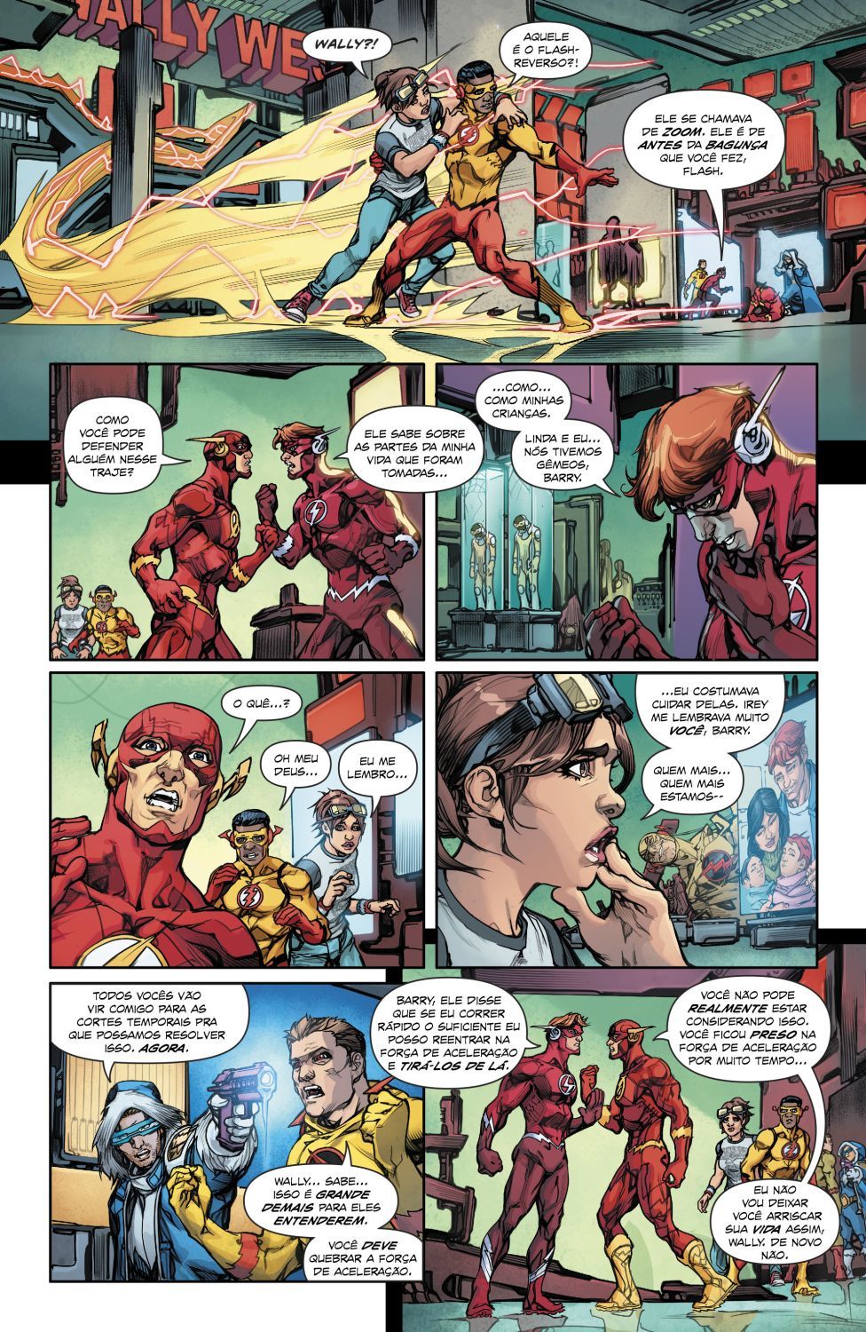 Read DC Rebirth - Flash (PT-BR) PT Manga Online