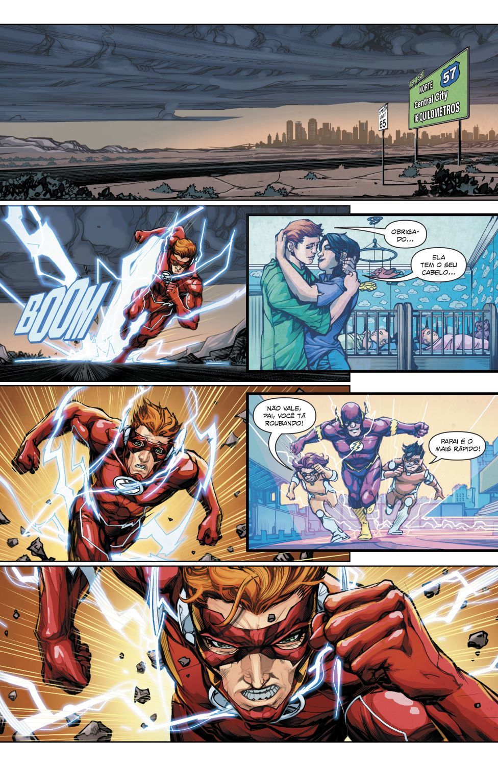 Read DC Rebirth - Flash (PT-BR) PT Manga Online