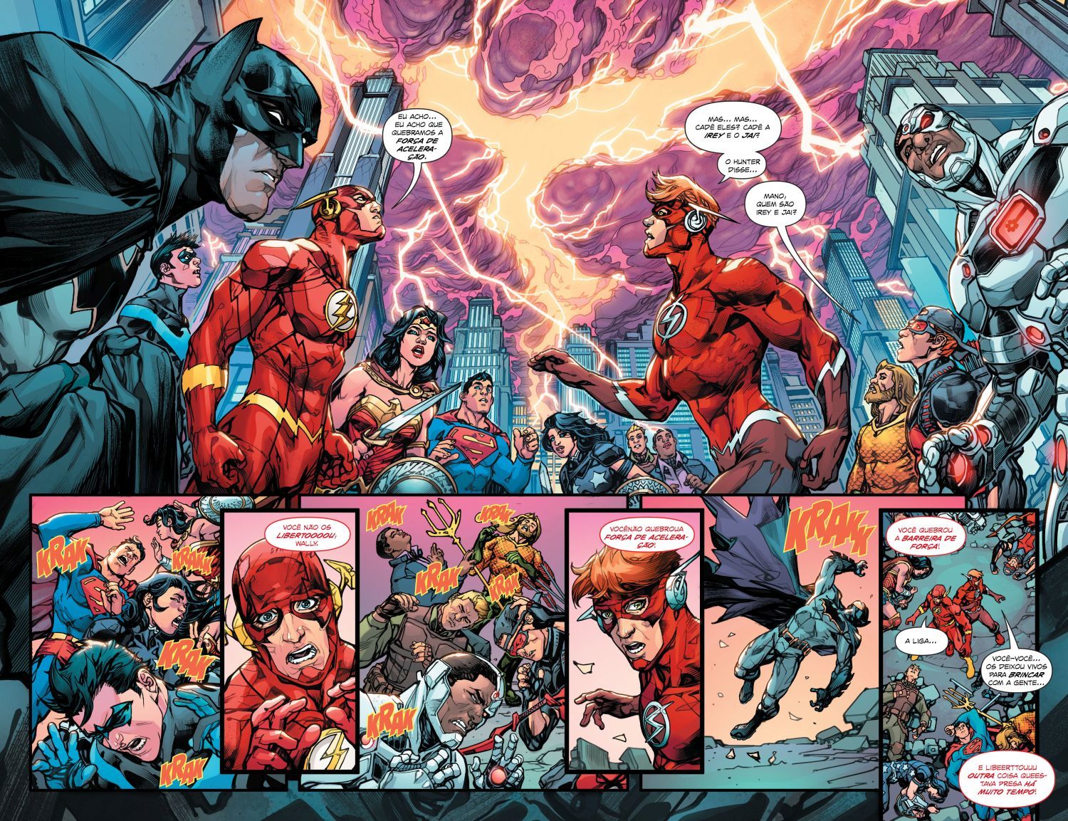 Read DC Rebirth - Flash (PT-BR) PT Manga Online