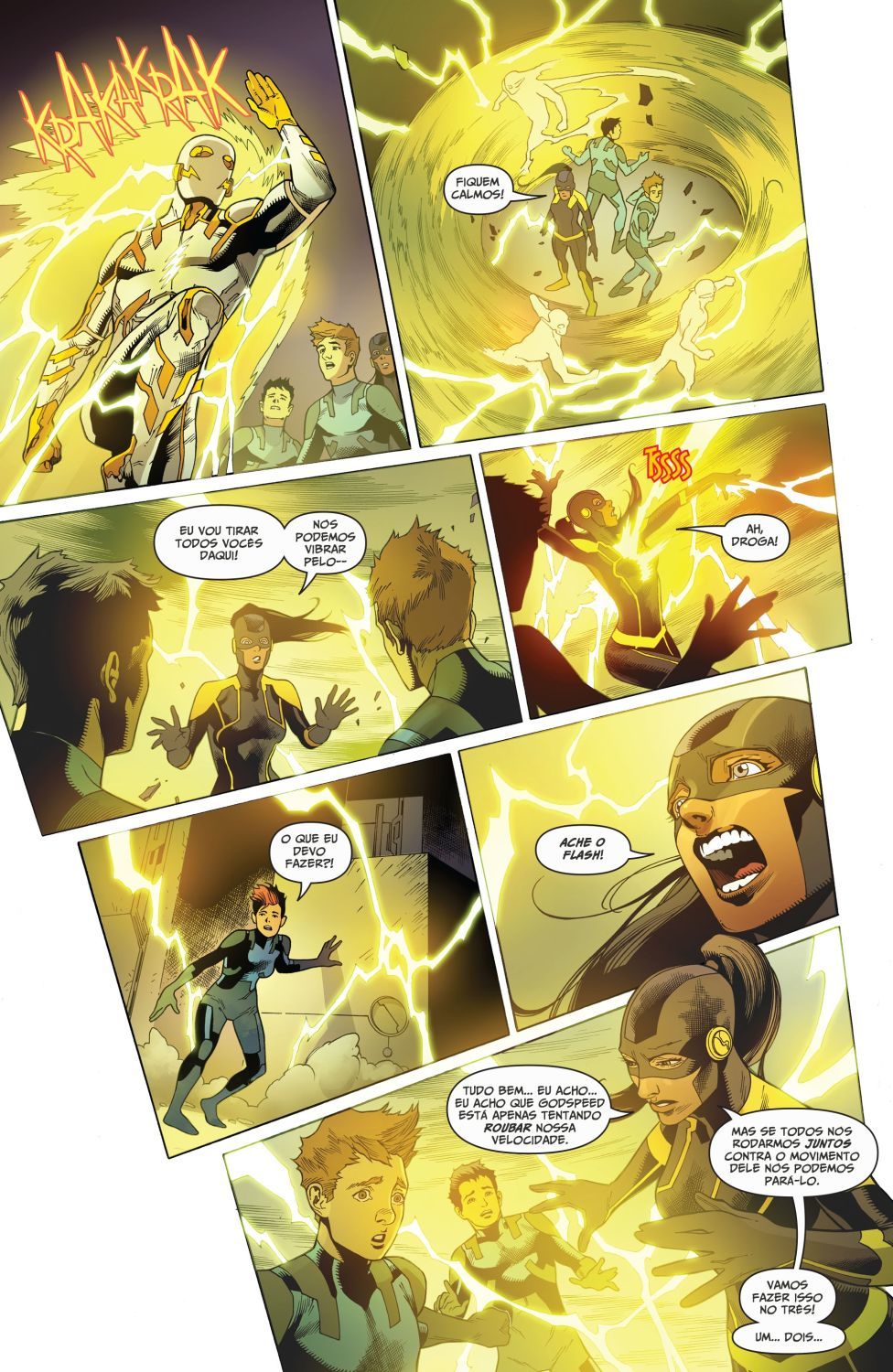 Read DC Rebirth - Flash (PT-BR) PT Manga Online